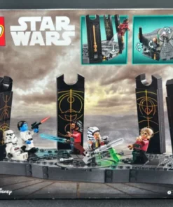 Ahsoka Tano’s Duel on Peridea Building Toy for Kids, Collectible Toy with 5 Star Wars Minifigures Including Grand Admiral Thrawn & Ahsoka, Fun Gift for 8 Year Old Boys & Girls, LEGO Star Wars 75385