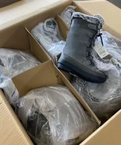Pallets of winter shoes on clearance – Wholesale for resellers