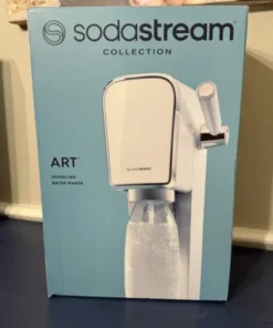 SodaStream Art White Sparkling Water Maker and Carbonated Water Set – NEW