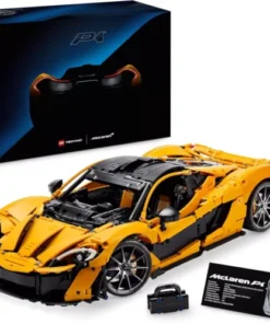 LEGO Technic McLaren P1 Model Car for Adults, Hyper Racing Car, Model Kit, 42172