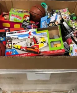 pallets of new toys
